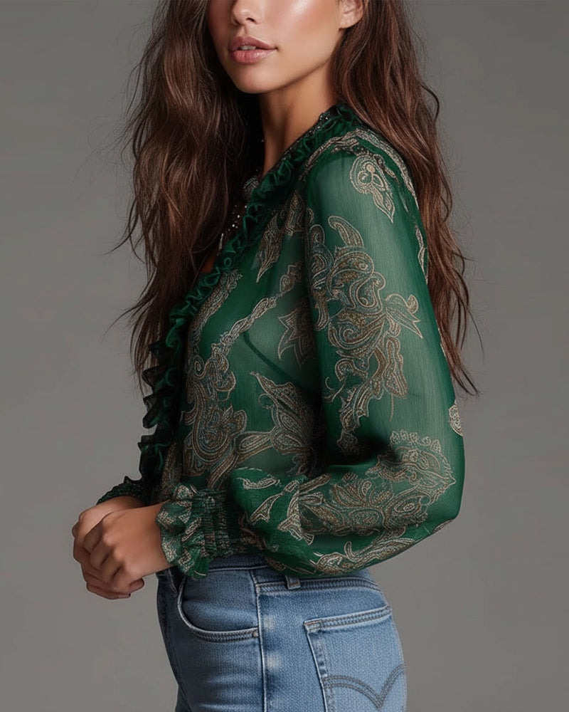 KIM - 1/2 ZIP BLŪZE