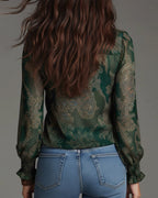 KIM - 1/2 ZIP BLŪZE